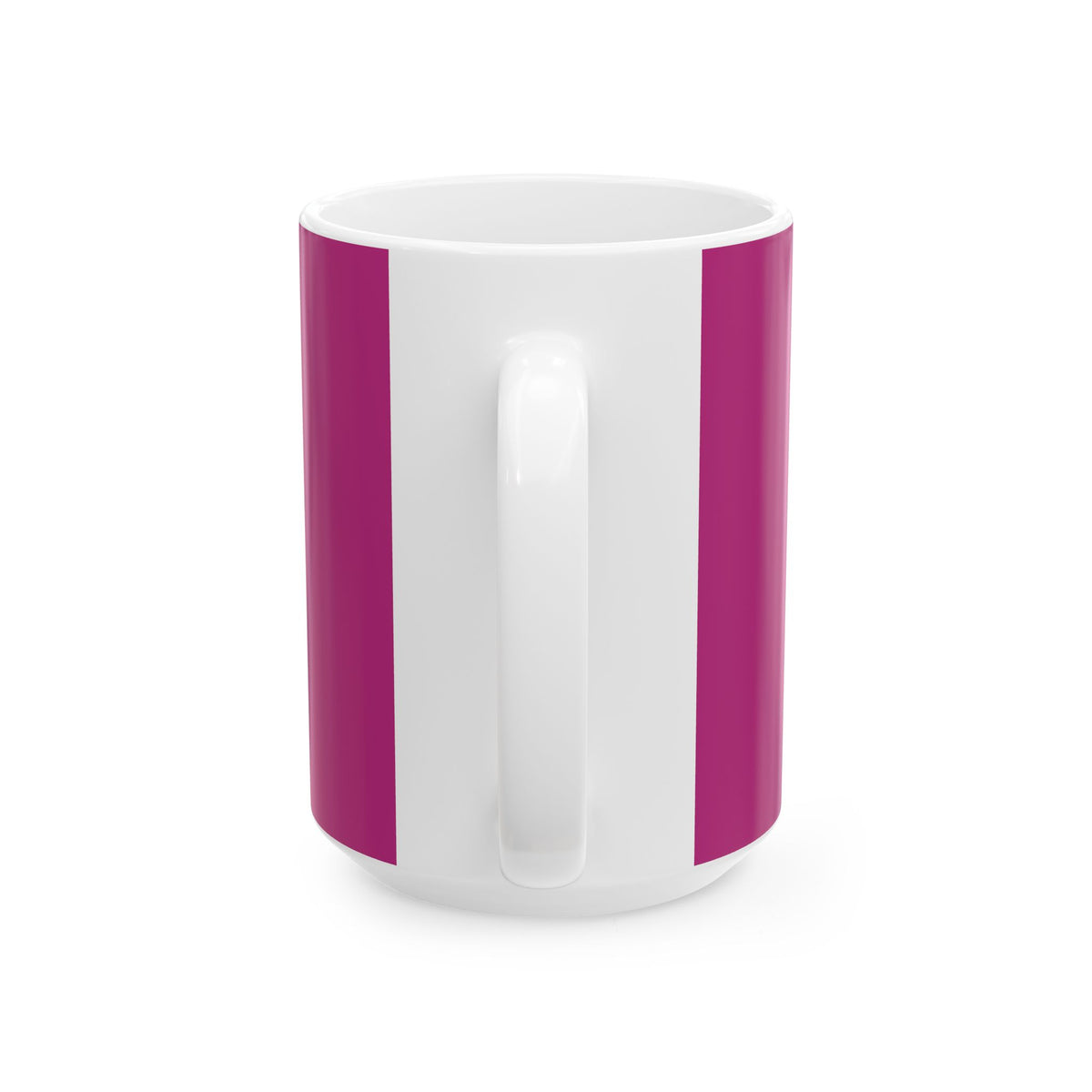Ceramic Mug, Pink Lady (on Pink) - (Benny’s Luv Mugs ❤️) Artwork by Benjamin Levy - Limited Edition (11oz, 15oz)