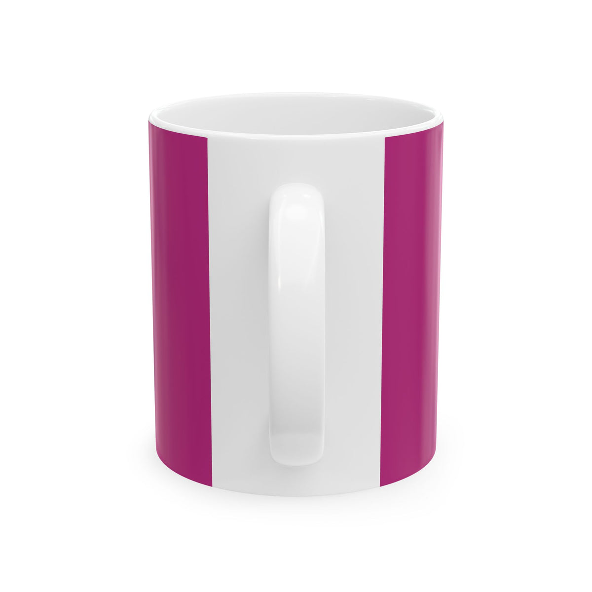 Ceramic Mug, Pink Lady (on Pink) - (Benny’s Luv Mugs ❤️) Artwork by Benjamin Levy - Limited Edition (11oz, 15oz)