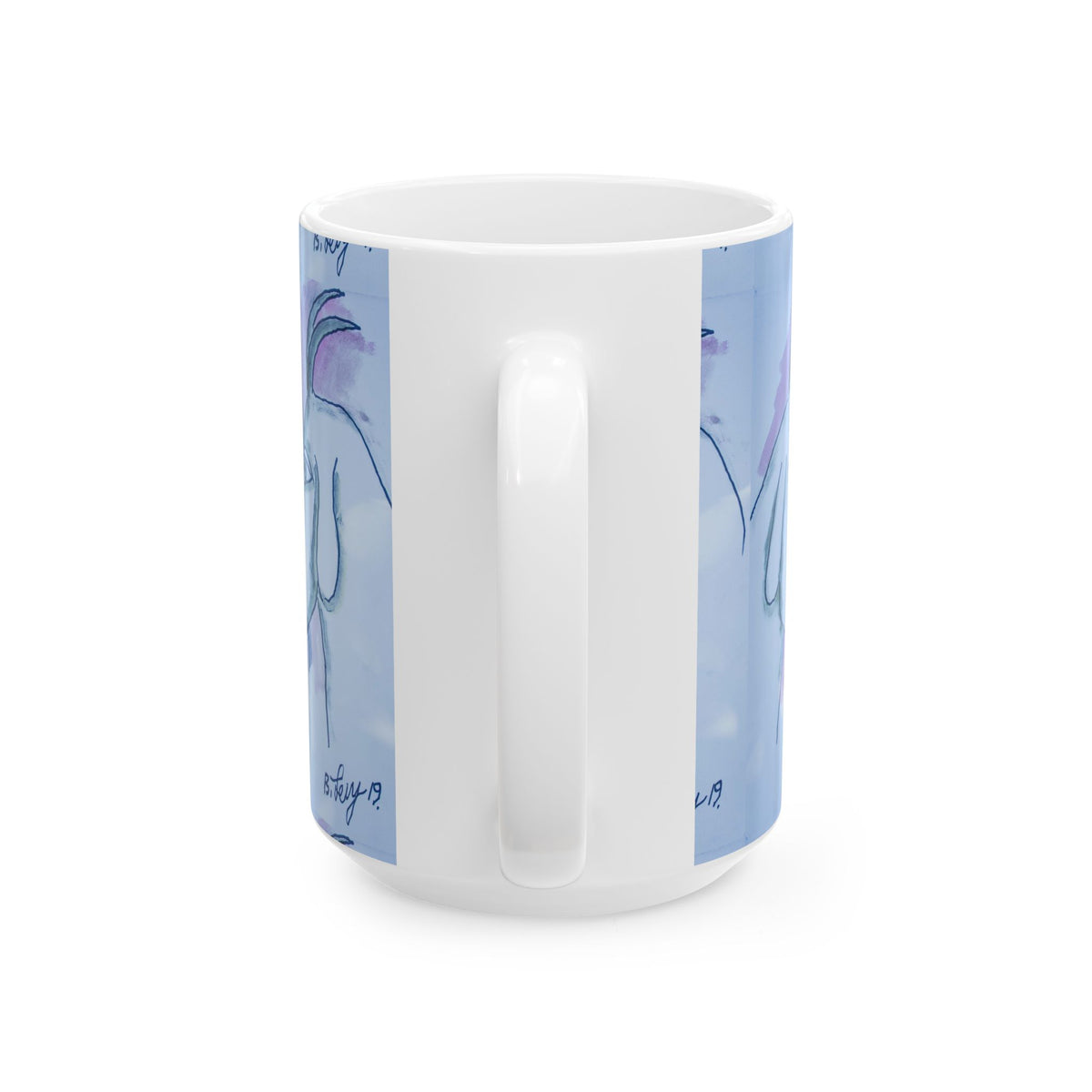 Ceramic Mug - Benny’s Goats (Benny’s Luv Mugs ❤️) Artwork by Benjamin Levy (Limited Edition) (11oz,15oz)